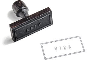 Visa stempel